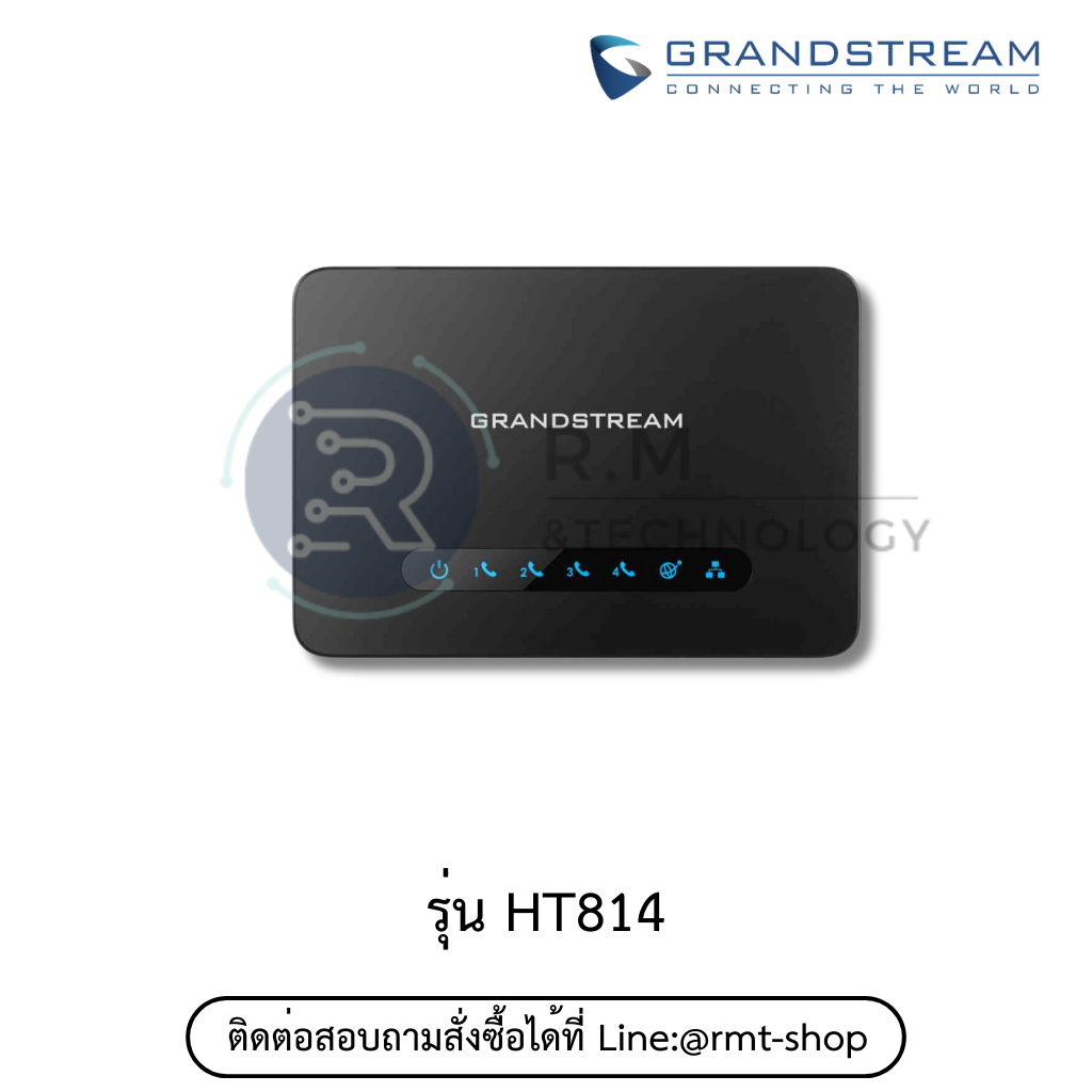 GRANDSTREAM HT 814 IP Analog Telephone Adapter (ATA)