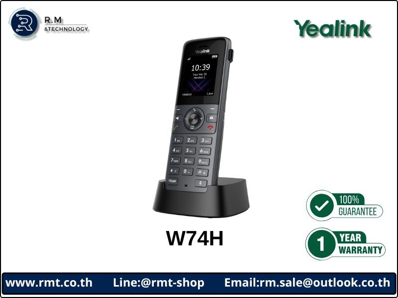 Yealink Dect Phone Handset W74H